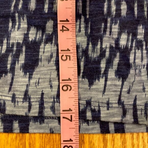 Aeropostale Blue and White Crop Tee - Picture 6 of 8